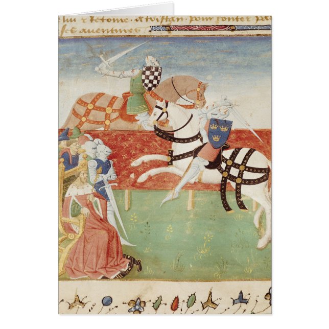 Confrontation of Two Knights before the King (Front)
