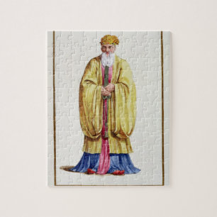 Confucius (551-479 BC), from 'Receuil des Estampes Jigsaw Puzzle