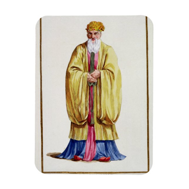 Confucius (551-479 BC), from 'Receuil des Estampes Magnet (Vertical)