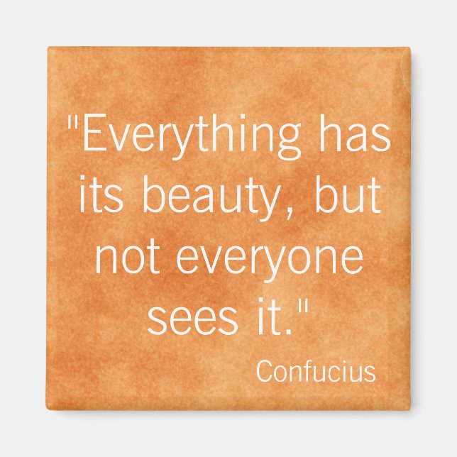 Confucius Magnet (Front)