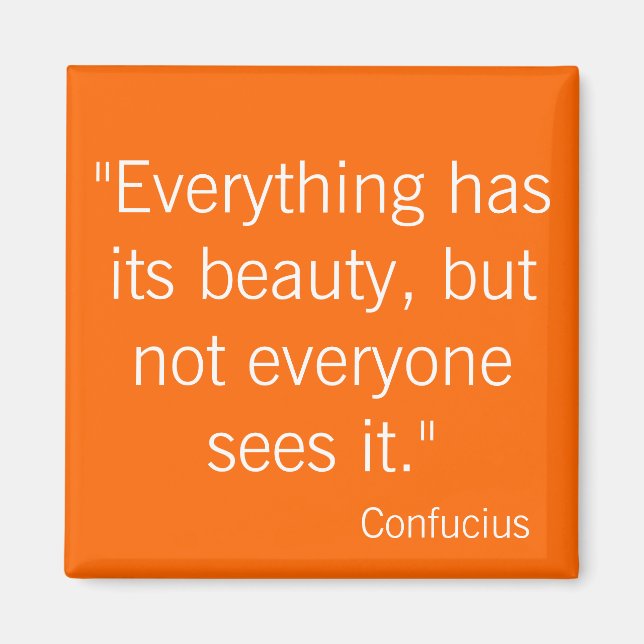 Confucius Magnet (Front)