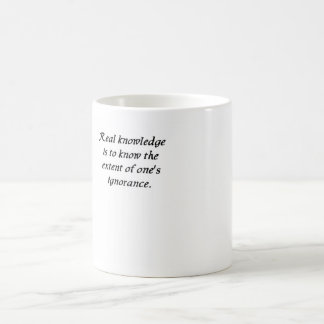 Confucius quote 13 - knowledge mug