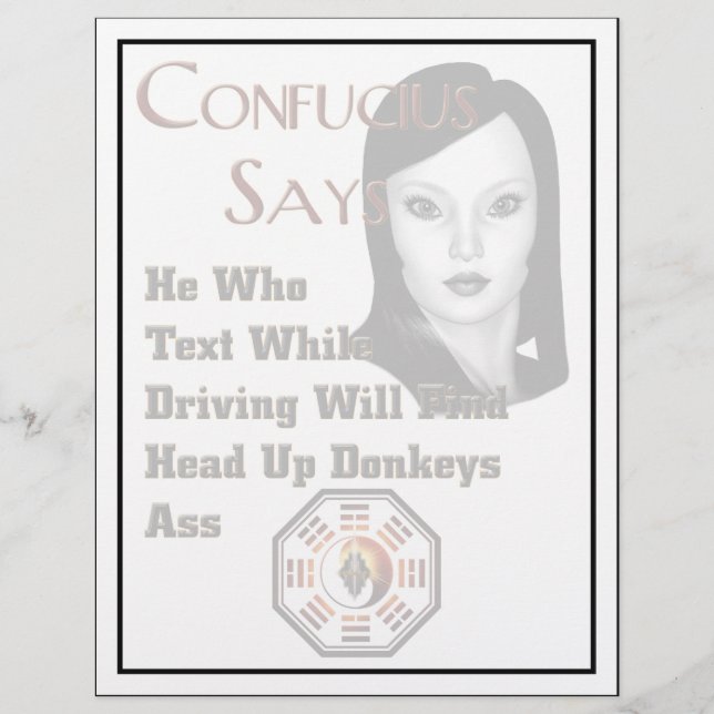 Confucius Says (Front)