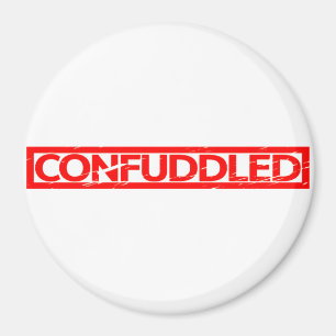 Confuddled Stamp Magnet