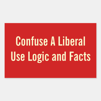 Confuse A Liberal Sticker