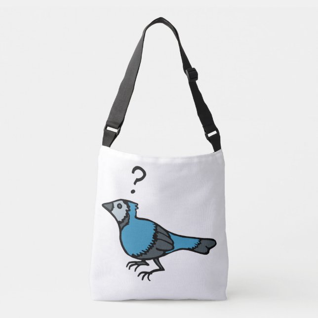Confused Bird Crossbody Bag (Front)