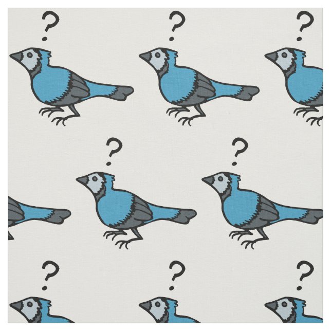 Confused Bird Fabric (Swatch)