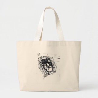 CONFUSED DREAD LARGE TOTE BAG