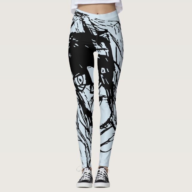 CONFUSED DREAD LEGGINGS (Front)