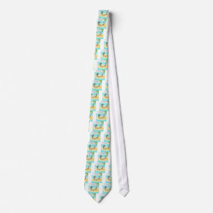 Confused Fish Funny Tie