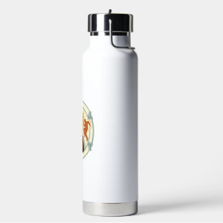 Confused Jesus Viral Dancing Trend Silhouette Vide Water Bottle