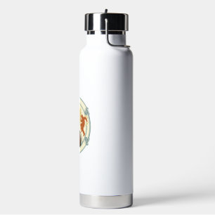 Confused Jesus Viral Dancing Trend Silhouette Vide Water Bottle