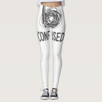 Confused – Minimalist Pencil & Scribble Art Design
