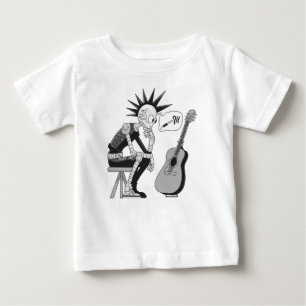 Confused Music Robot Baby T-Shirt