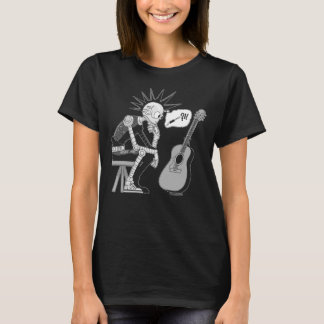 Confused Music Robot T-Shirt