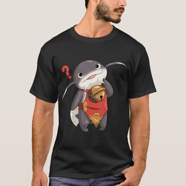 Confused Namazu T-Shirt (Front)