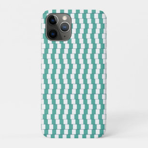 Confusing lines turquoise Case-Mate iPhone case