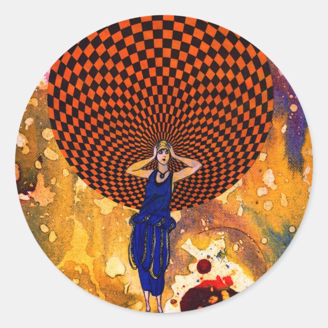 Confusion by Michael Moffa Classic Round Sticker (Front)