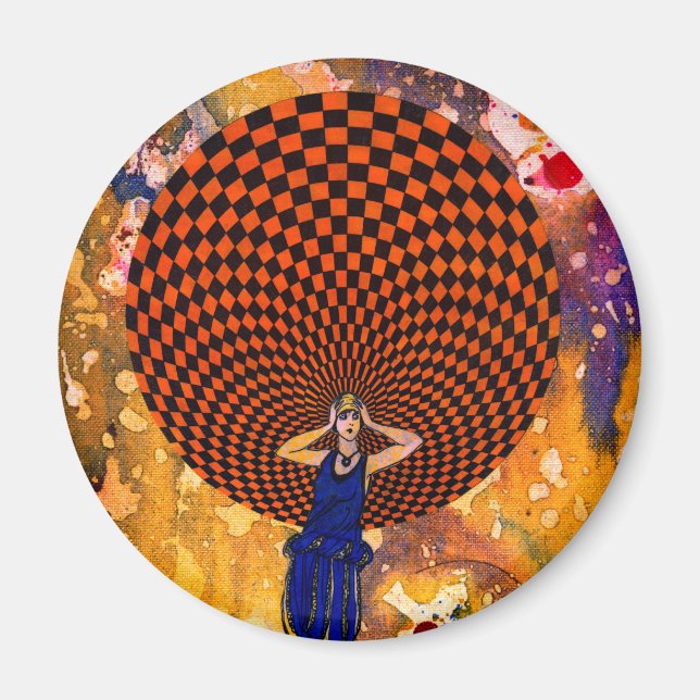 Confusion by Michael Moffa Magnet (Front)