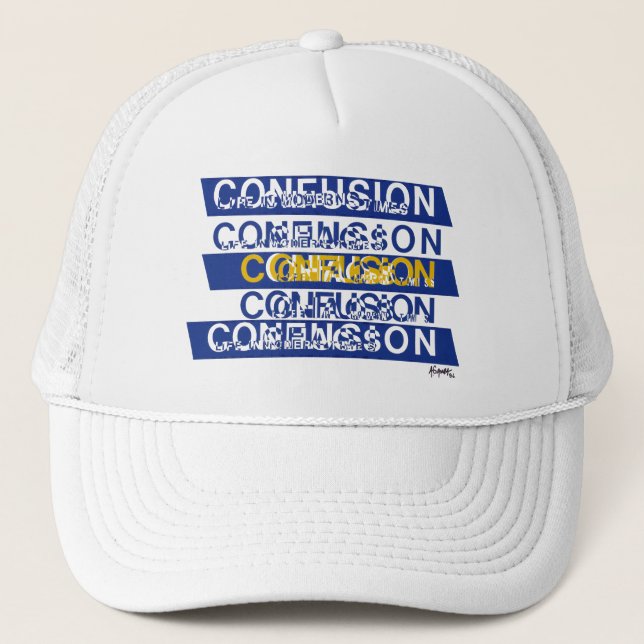 Confusion Trucker Hat (Front)