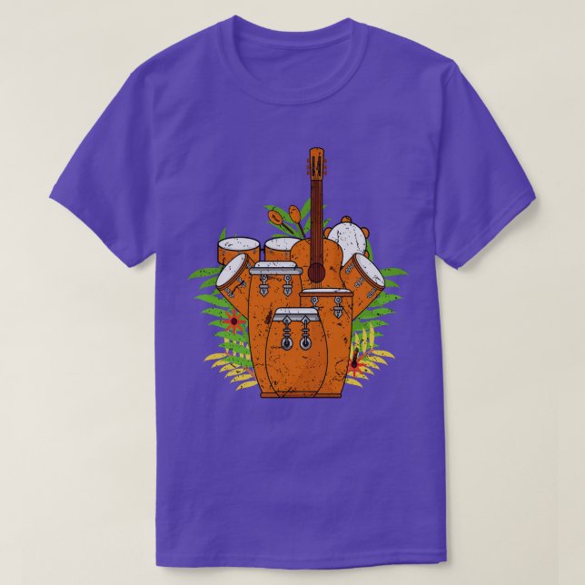 Conga Drum  T-Shirt (Design Front)