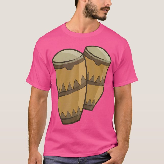 Conga Drummer Gift T-Shirt (Front)