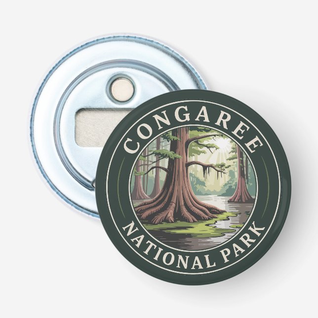 Congaree National Park Bottle Opener (Front)