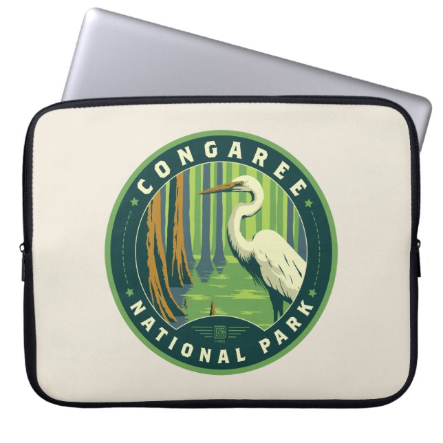 Congaree National Park Laptop Sleeve (Front)