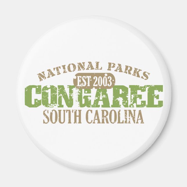 Congaree National Park Magnet (Front)