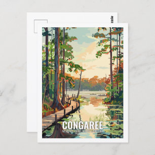 Congaree National Park South Carolina USA Postcard