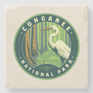 Congaree National Park Stone Coaster