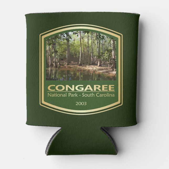 Congaree NP (PF1) Can Cooler (Front)
