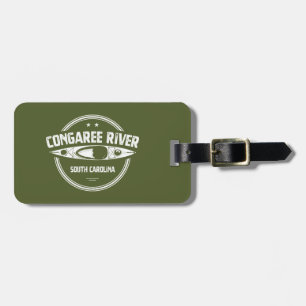 Congaree River South Carolina Kayaking Luggage Tag