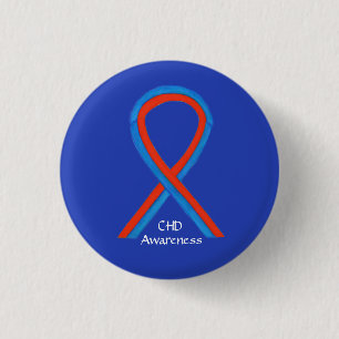 Congenital Heart Defect CHD Awareness Ribbon Pins