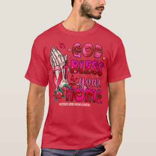 Congenital Heart Defects Awareness god bless faith T-Shirt