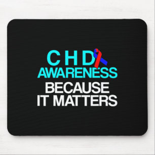 Congenital Heart Disease Defect Survivor Chd Warri Mouse Pad