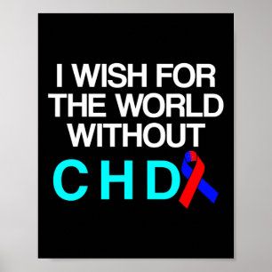 Congenital Heart Disease Defect Survivor Chd Warri Poster