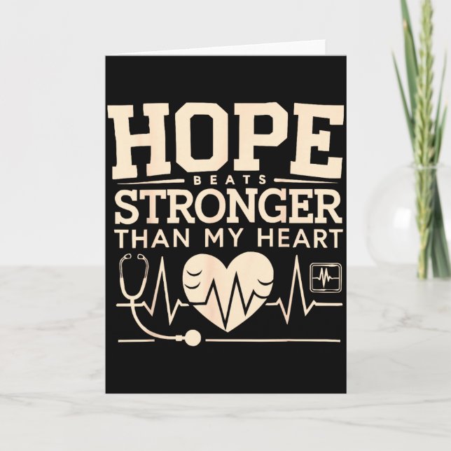 Congestive Heart Failure Chronic Disease Chf Aware Card (Front)