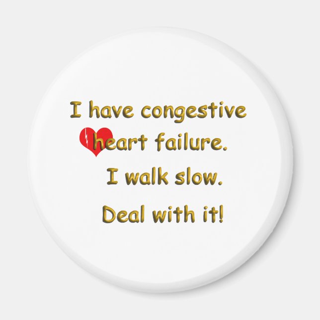 Congestive Heart Failure Magnet (Front)