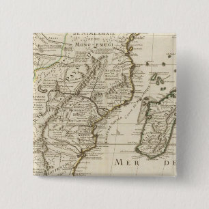 Congo, Africa 15 Cm Square Badge