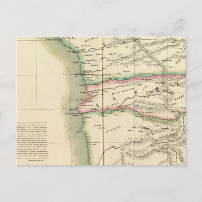 Congo, Africa 41 Postcard (Front)