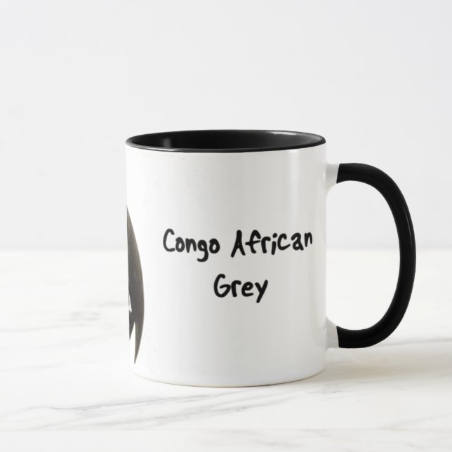 Congo African Grey Mug (Right)