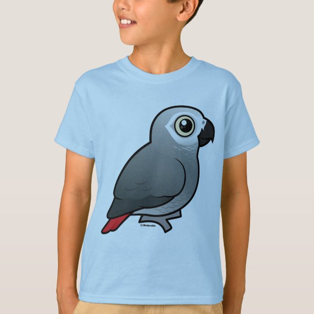 Congo African Grey T-Shirt (Front)
