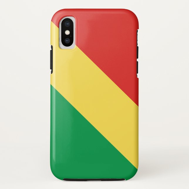 Congo-Brazzaville Flag Case-Mate iPhone Case (Back)