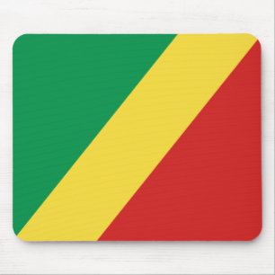 Congo-Brazzaville Flag Mousepad