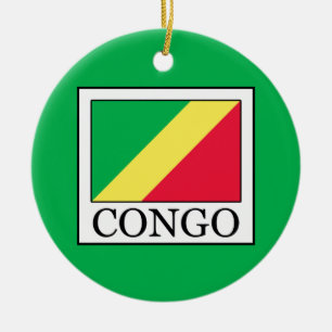Congo Ceramic Tree Decoration