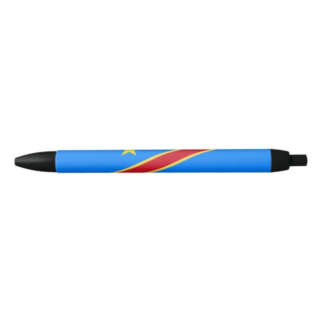 Congo flag black ink pen (Front)