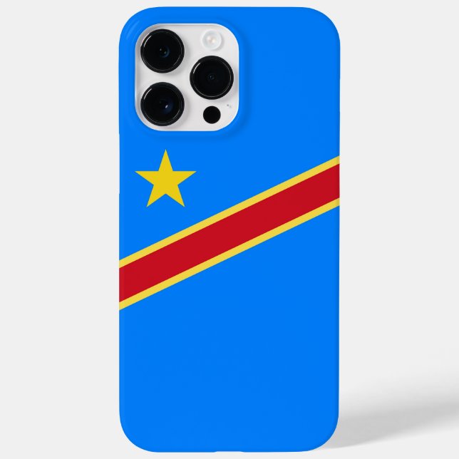 Congo flag Case-Mate iPhone case (Back)