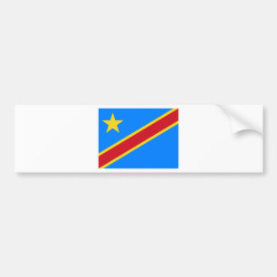 Congo flag CD Bumper Sticker