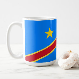 Congo flag coffee mug